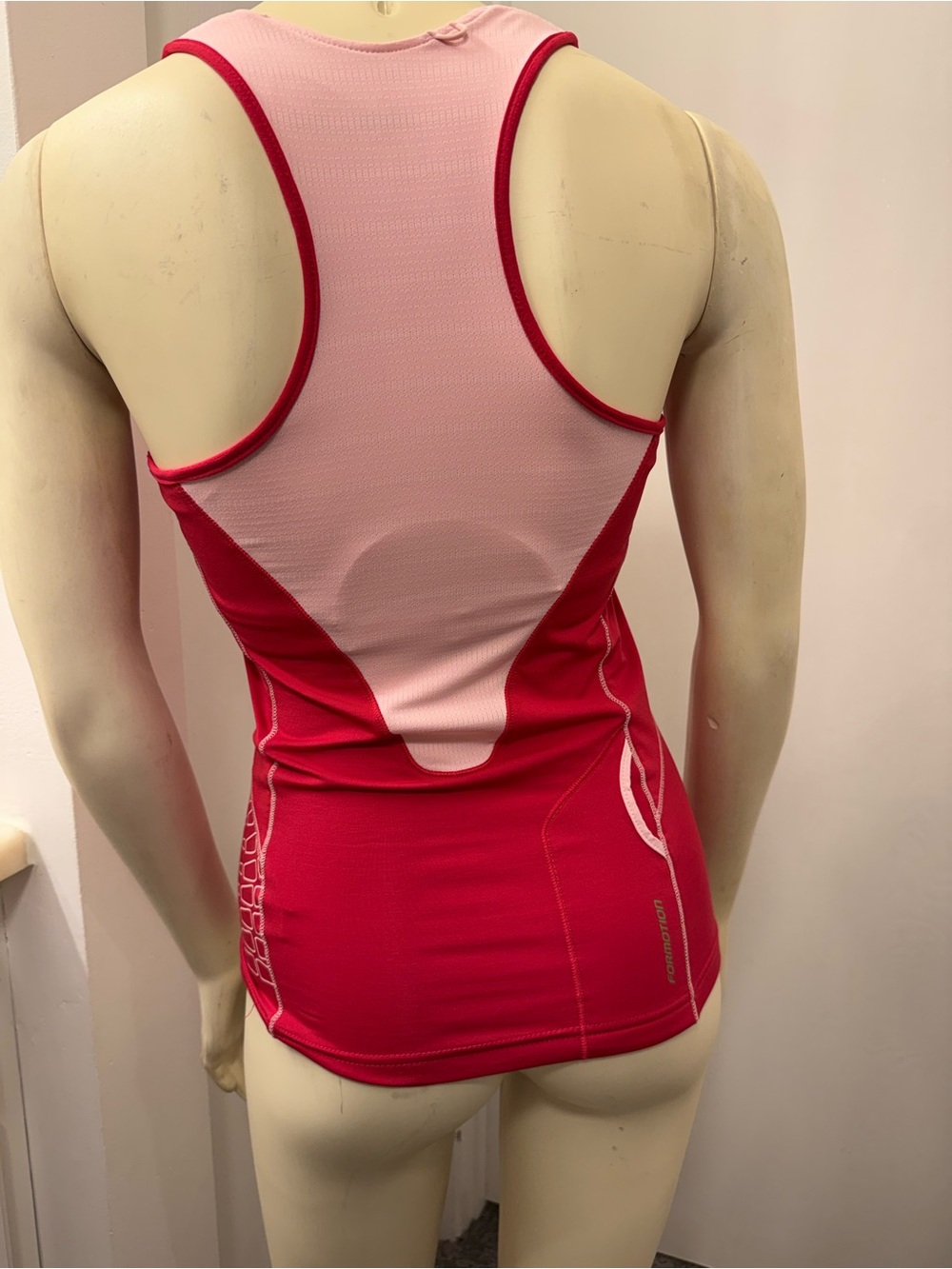 adidas Red & Pink Racerback Performance Tank - Picture 7 of 11